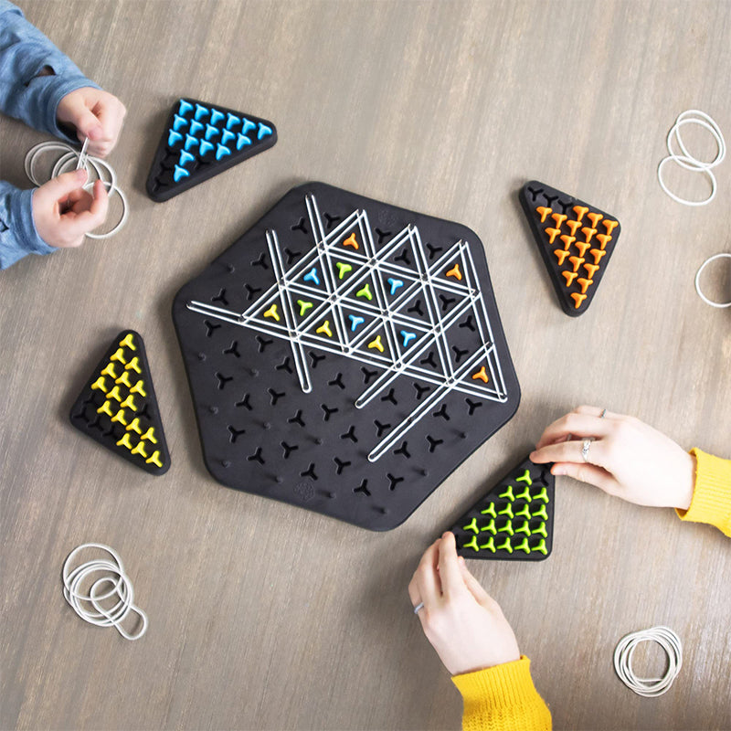 Chaingame - Ketting Driehoek Schaak Gezinsbord Fun Spel