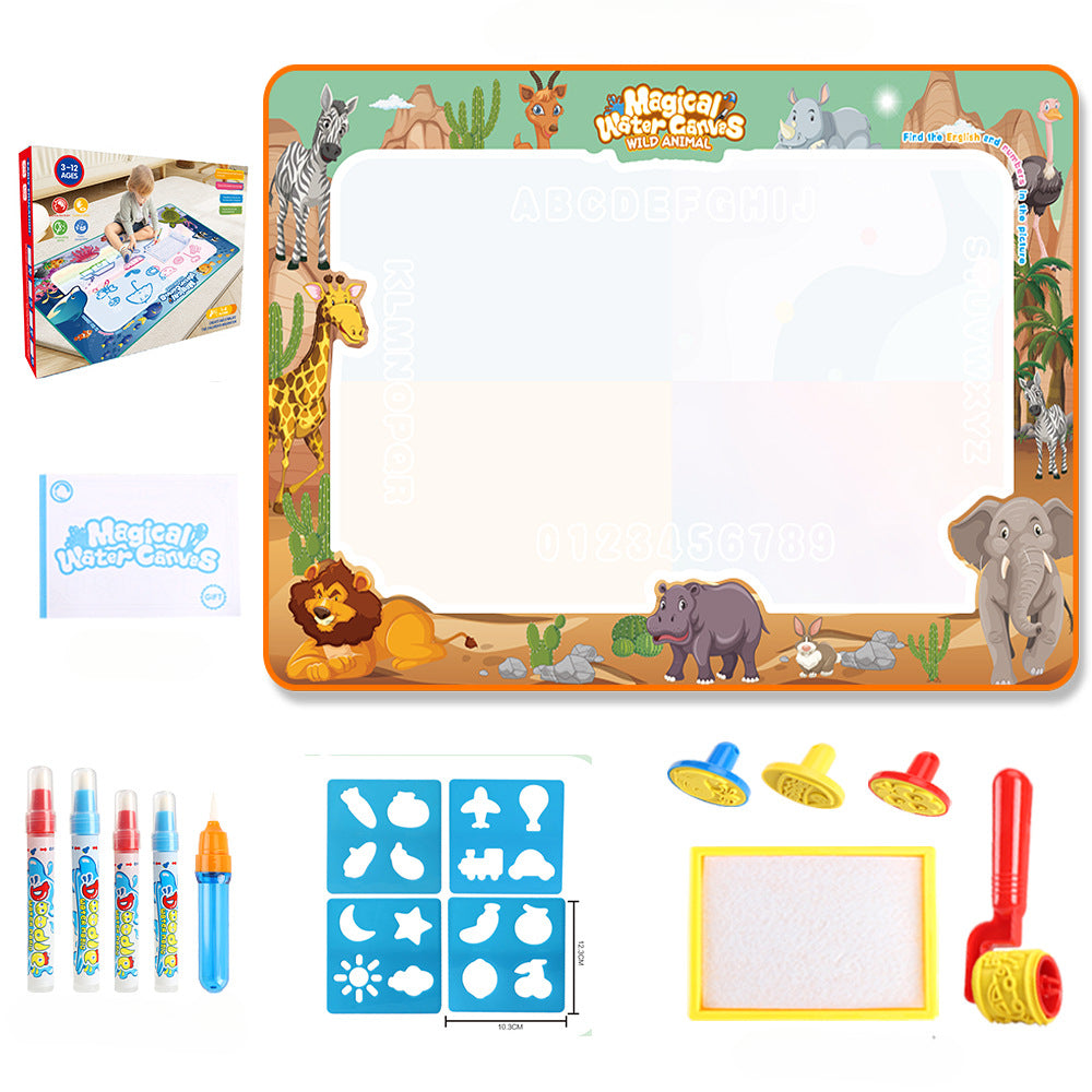 Doodlesplash | Kleur En Wis Eindeloos - Water Schildermat