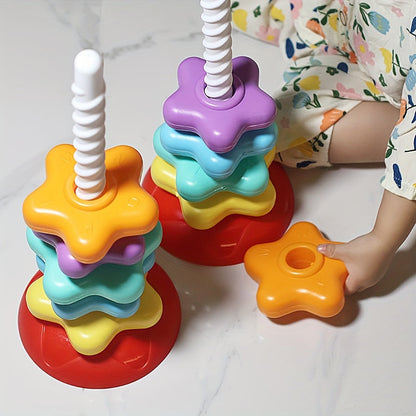 Cleverstacker | Ontdek Kleuren, Vormen En Maten - Educatieve Stapeltoren