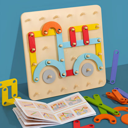 Thinkfit | Stimuleer Logisch En Creatief Denken - Montessori Houten Puzzel