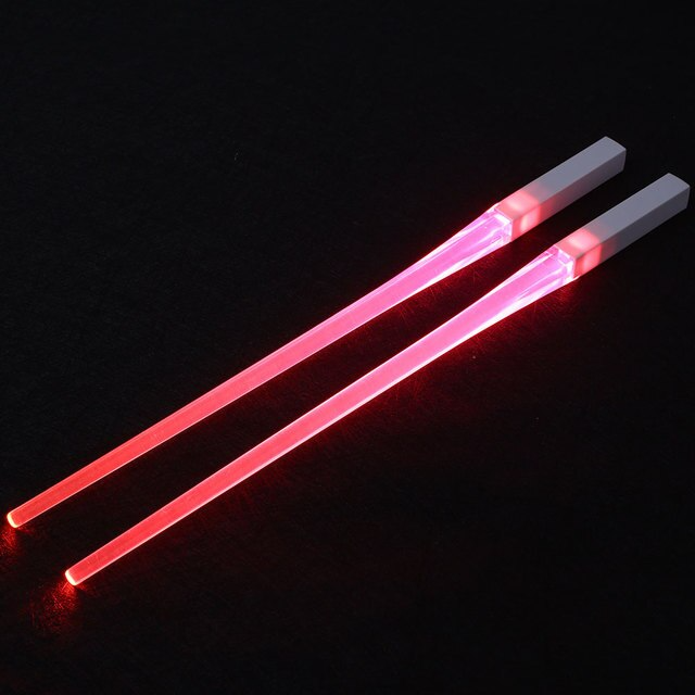 Lightsaber Chopsticks | Licht En Plezier Aan Tafel - Oplaadbare Led Eetstokjes