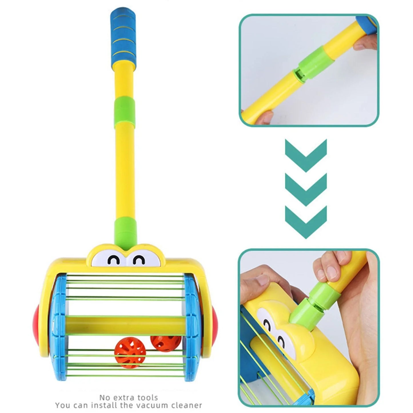 Happyclean | Spelen En Opruimen Tegelijk - Educatieve Stofzuiger Set
