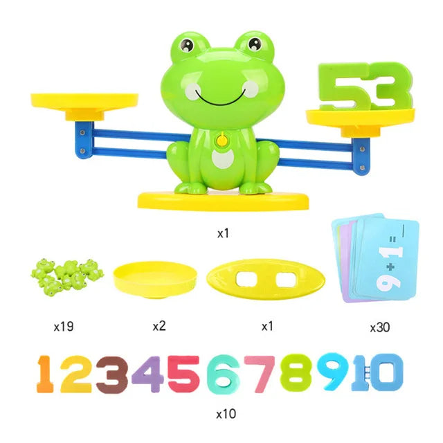 Balancemath | Spelenderwijs Wegen En Rekenen - Montessori Reken Weegschaal