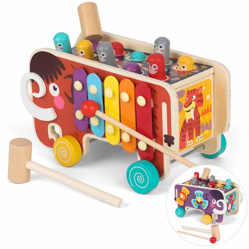 Tapbeats | Muziek En Motoriek Combineren - Houten Muziekspeelgoed
