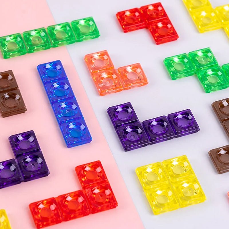 Stack & Solve | Leer Bouwen En Oplossen - Educatief Bouwblokken Set