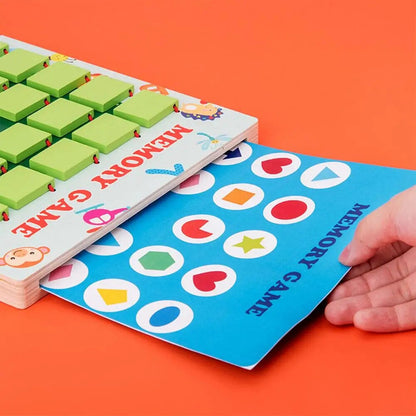 Memorymatch | Train Je Brein Spelenderwijs - Houten Geheugenspel