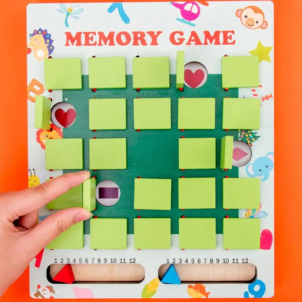 Memorymates | Spelenderwijs Onthouden -  Houten Memoryspel