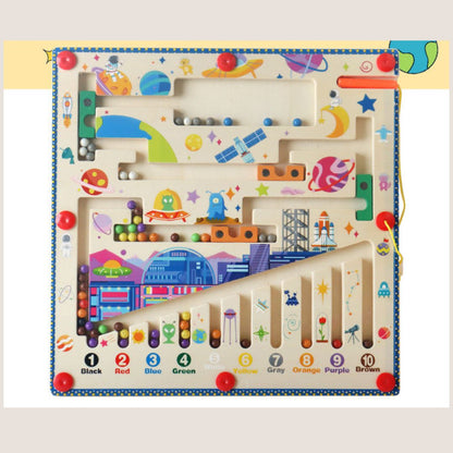 Skillmaze | Stimuleer Creatief Denken - Magnetisch Educatief Doolhof