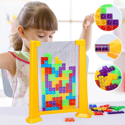 Stack & Solve | Leer Bouwen En Oplossen - Educatief Bouwblokken Set