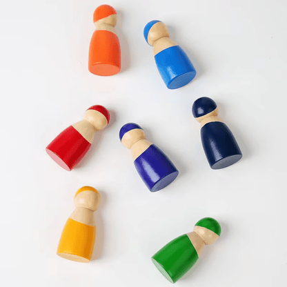 Stackjoy | Creatief Leren En Bouwen - Houten Stapelspel