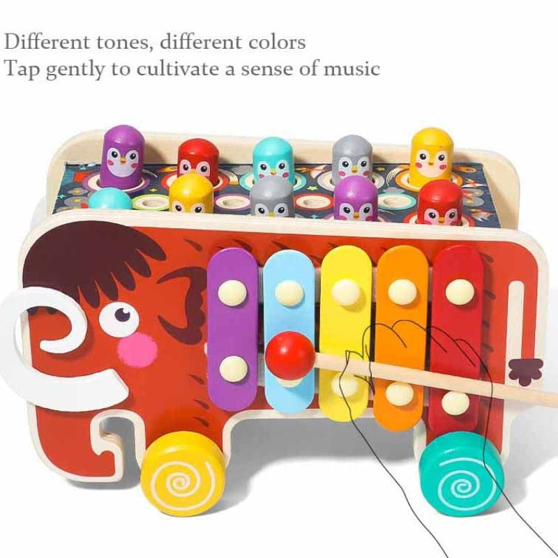 Tapbeats | Muziek En Motoriek Combineren - Houten Muziekspeelgoed