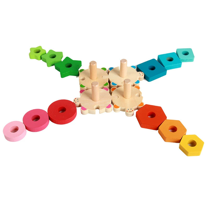 Shapeturtle | Kleuren En Vormen Ontdekken - Houten Sorteerbord
