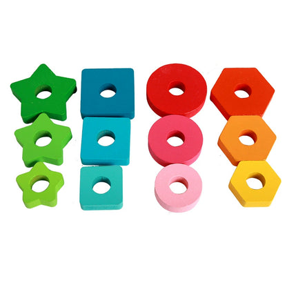 Shapeturtle | Kleuren En Vormen Ontdekken - Houten Sorteerbord