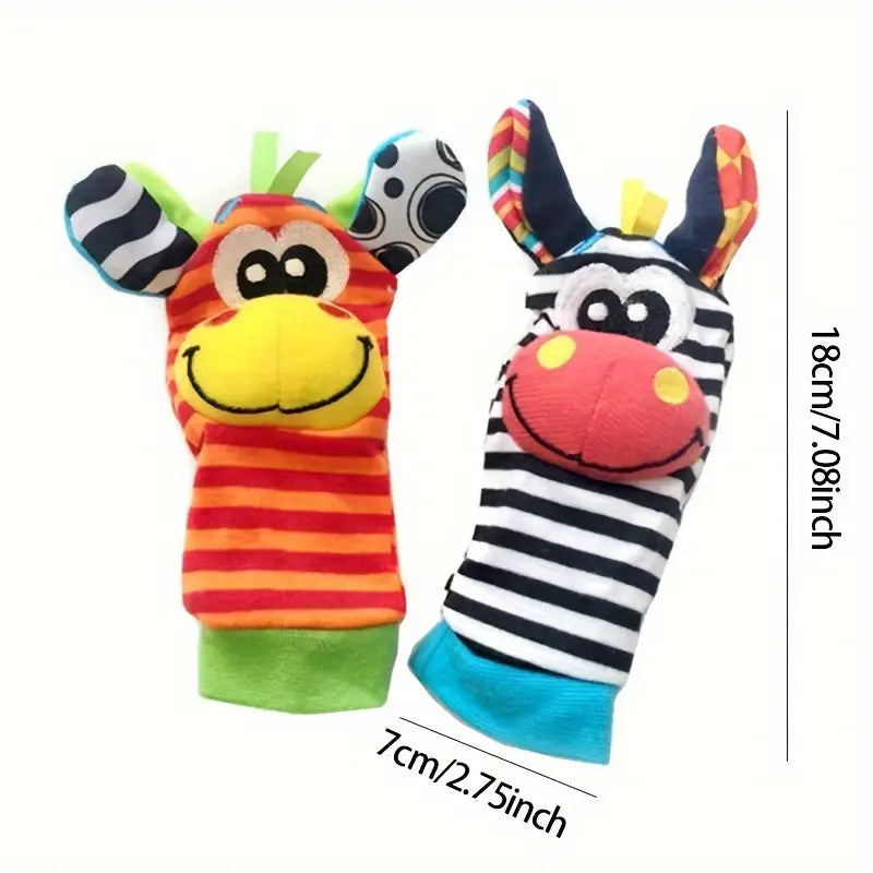 Happyfeet | Stimuleer Zintuigen Met Beweging - Babysokken