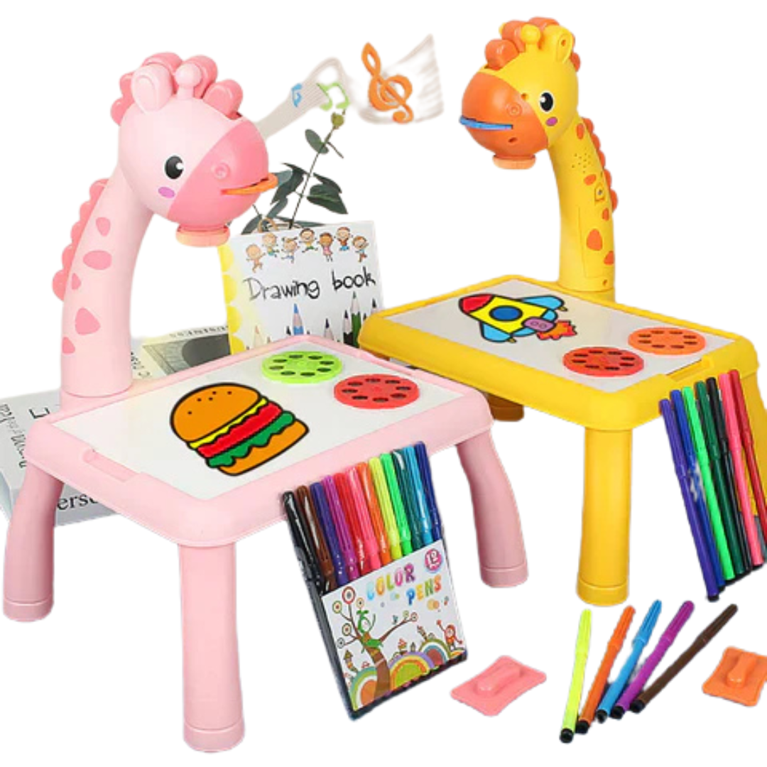 Dinoart Table | Creatieve Dino Tekentafel - Tekenbord