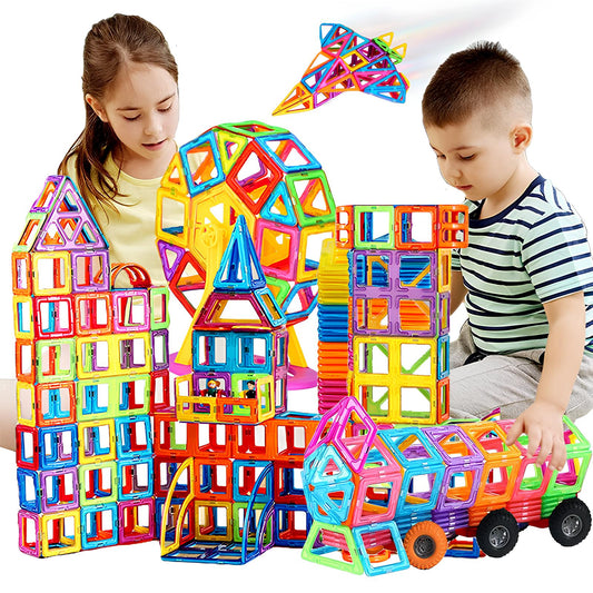 Magniworld | Creëer Unieke Ontwerpen - Magnetische Bouwset