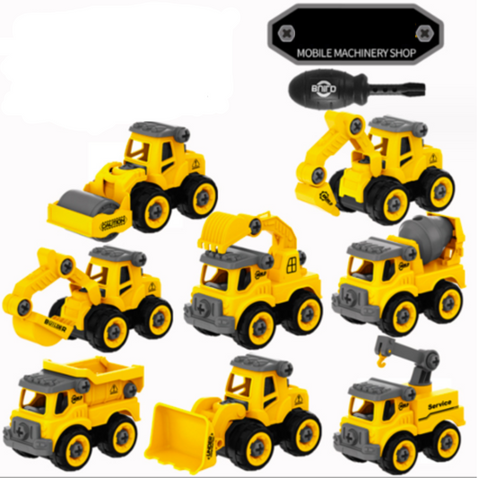 Buildmaster | Bouw Je Eigen Voertuigen - Educatief Bouwspeelgoed