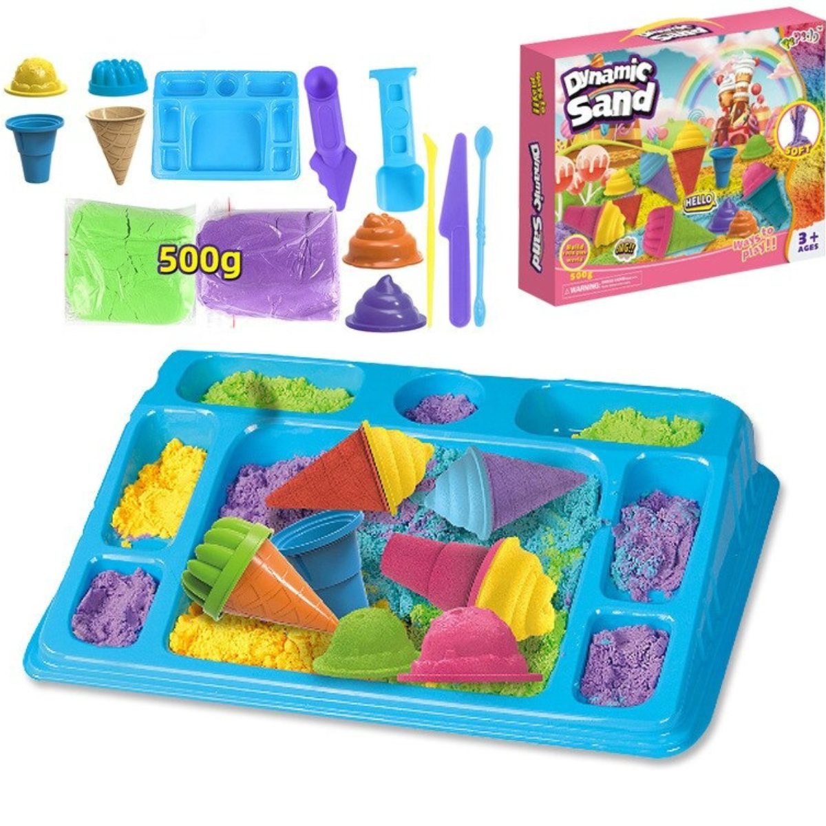 Creativesand | Bouw En Ontdek - Educatief Speelzand