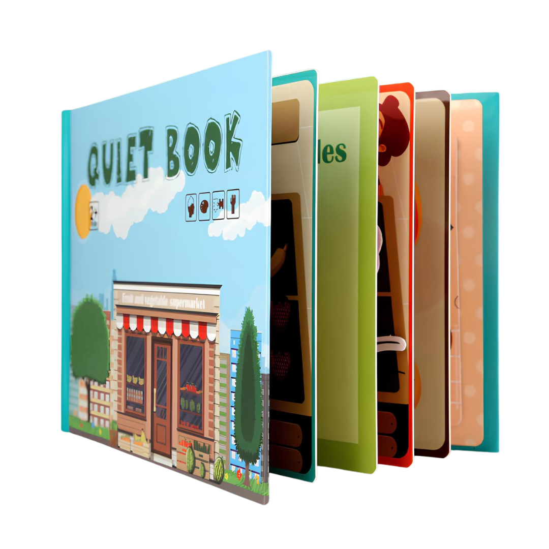 Discoverybook | Spelenderwijs Kleuren En Vormen - Montessori Speelboek