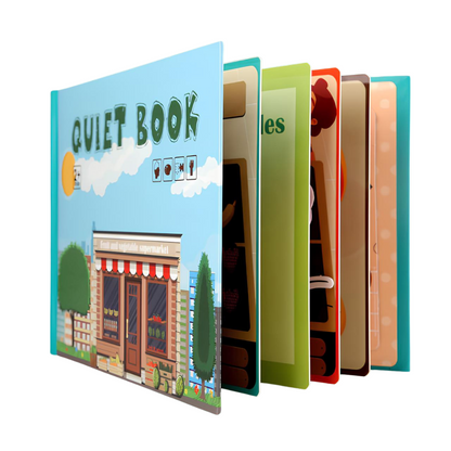 Discoverybook | Spelenderwijs Kleuren En Vormen - Montessori Speelboek
