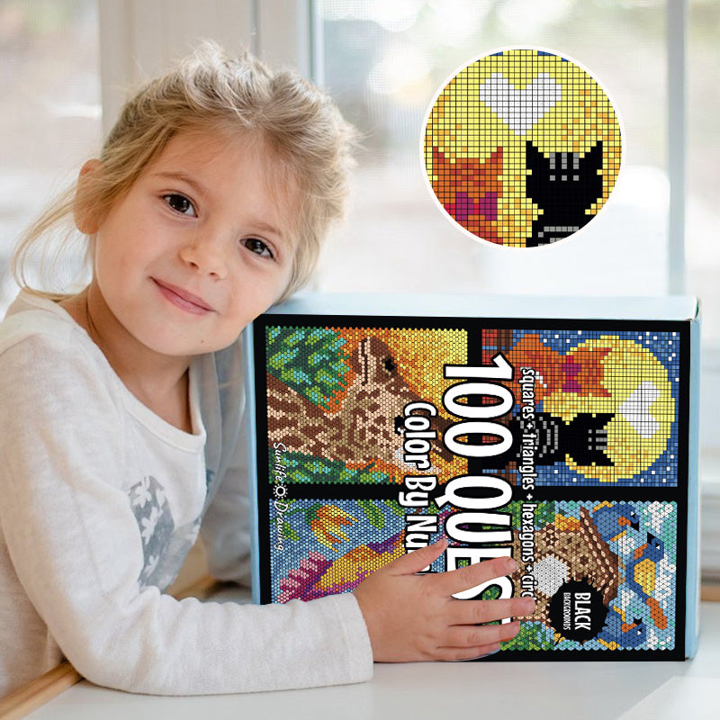 Colorquest | Kleuren Op Nummer Ontdekkingstocht - Kleurboek