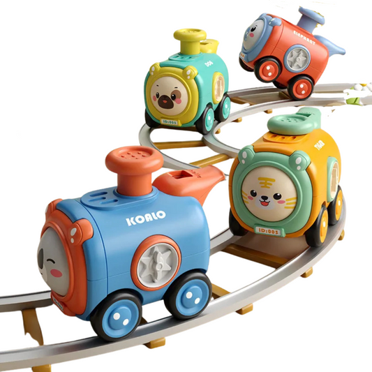 Rollingzoo | Dierentrein Vol Plezier - Speelgoedtrein
