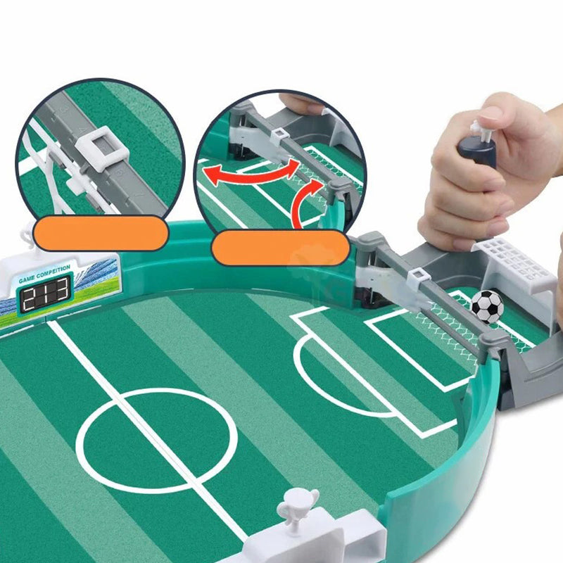 Minigoal | Competitief En Strategisch Voetbalspel - Miniatuur Tafelvoetbal