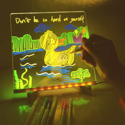 Glowart | Kunstwerken Die Oplichten - Tekenbord