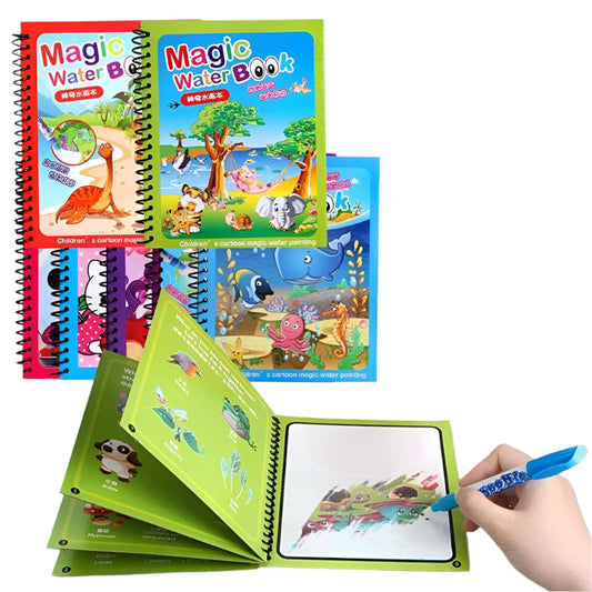 Aquadraw | Kleuren Met Water - Waterkleurboek