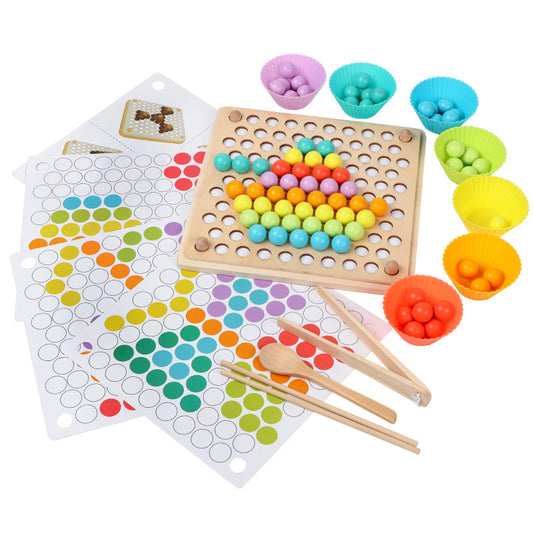 Rainbowsort | Leren Kleuren En Tellen - Houten Sorteerbord