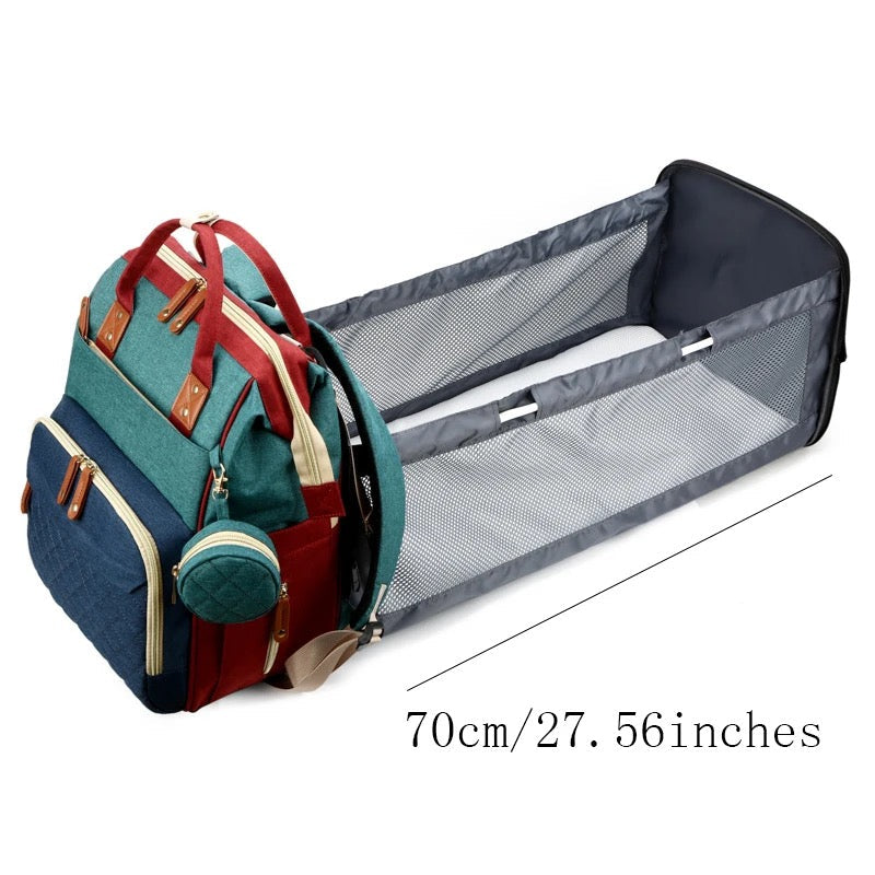 Babygobag | Draagbare Tas Met Luiertafel - Verzorgingsrugzak