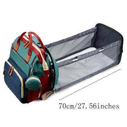 Babygobag | Draagbare Tas Met Luiertafel - Verzorgingsrugzak
