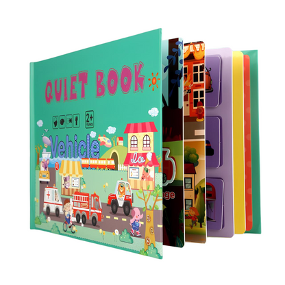 Discoverybook | Spelenderwijs Kleuren En Vormen - Montessori Speelboek