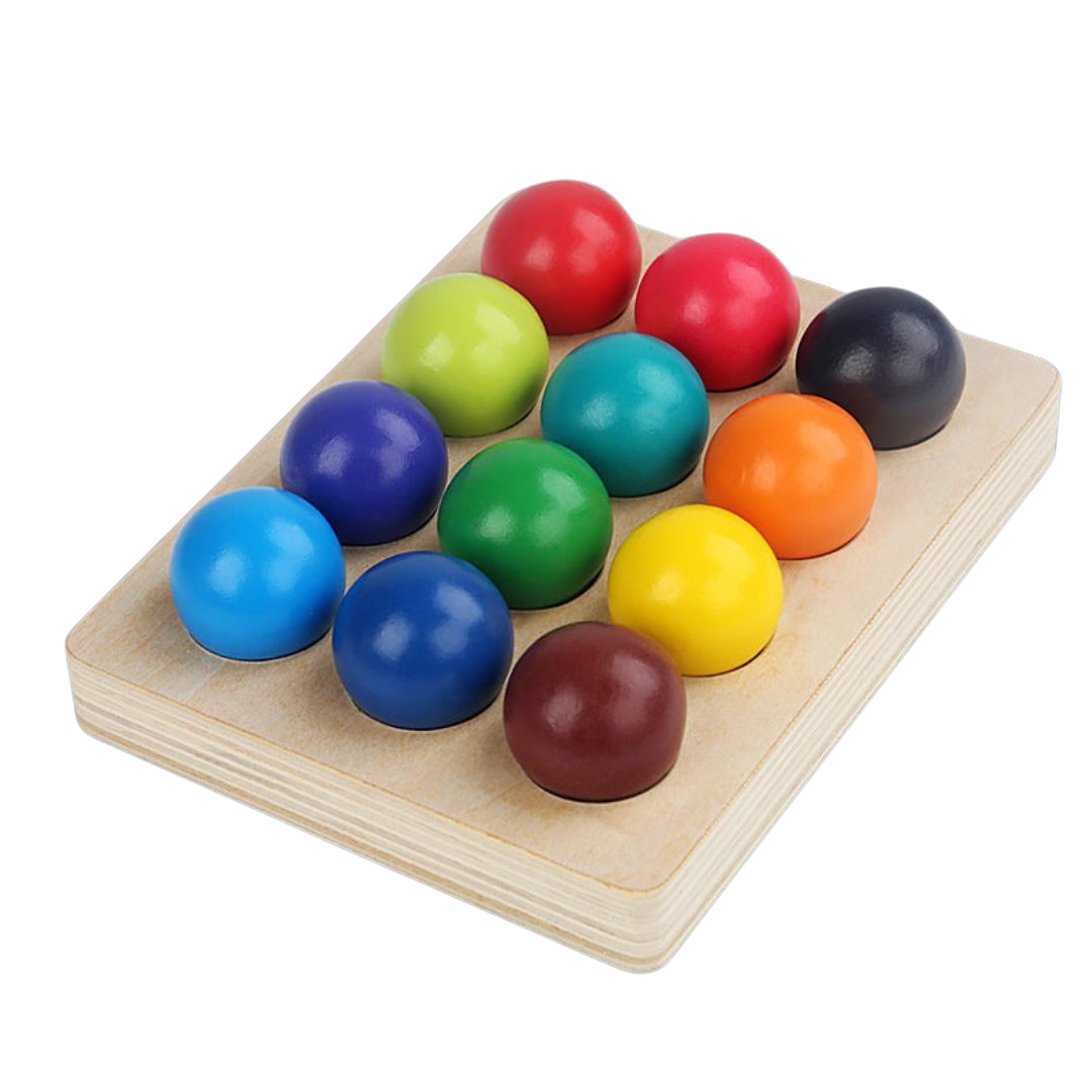 Rainbowbalance | Kleuren En Vormen Ontdekken - Educatieve Stapelblokken