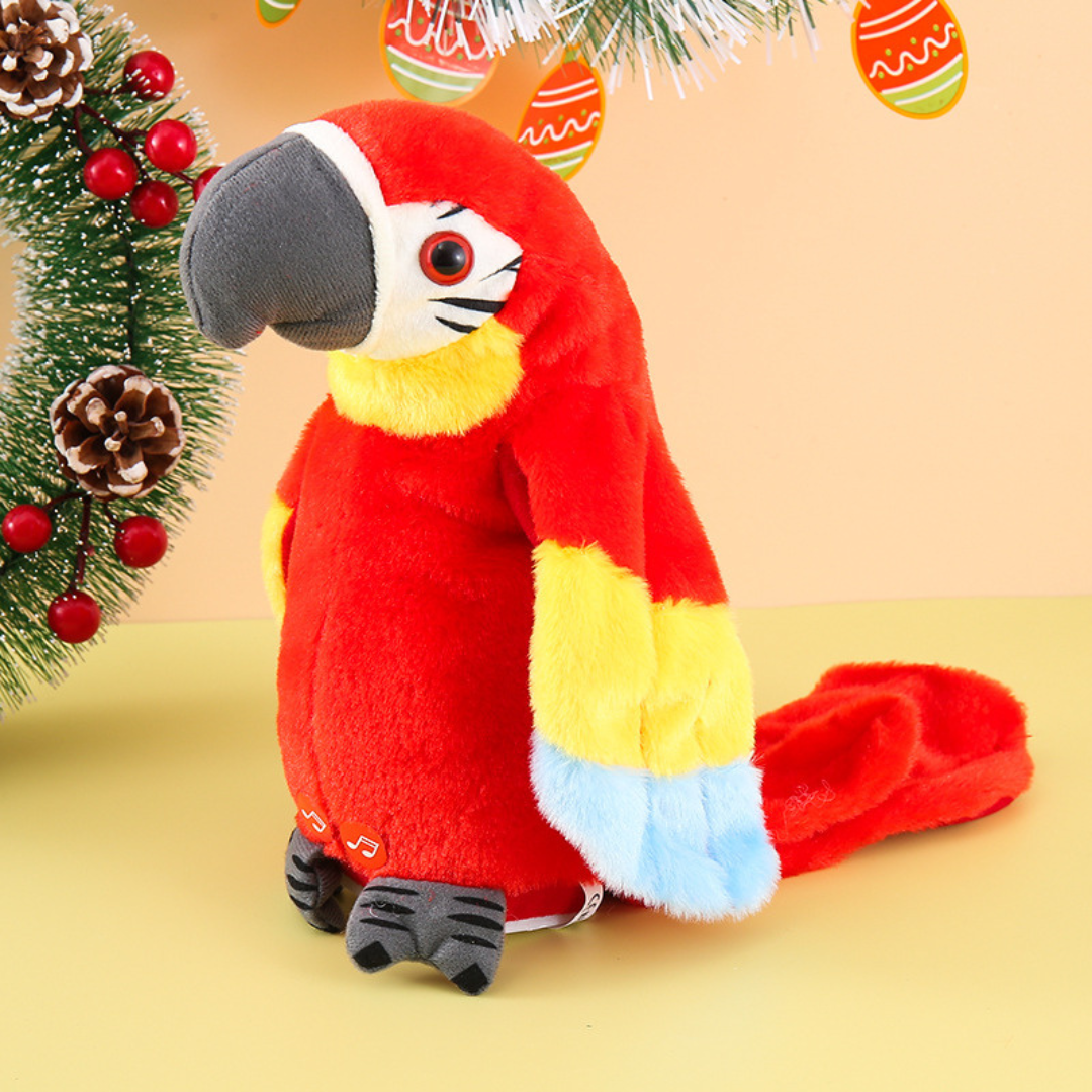 Parrotplay | Pratende Papegaai Met Muziek - Educatief Knuffel