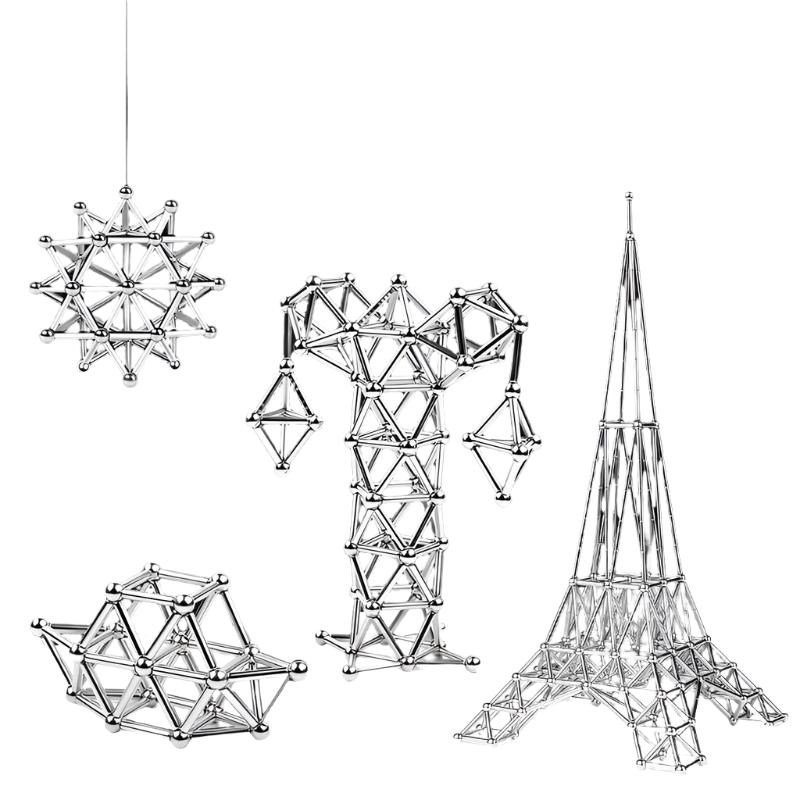 Magnetixcreatix | Eindeloze Vormen En Structuren - Educatief Magneetspeelgoed