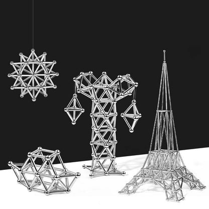 Magnetixcreatix | Eindeloze Vormen En Structuren - Educatief Magneetspeelgoed
