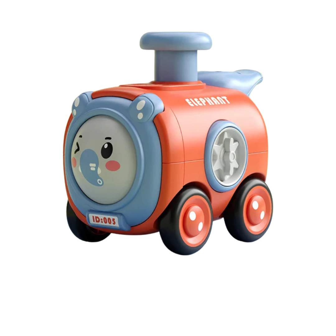 Rollingzoo | Dierentrein Vol Plezier - Speelgoedtrein