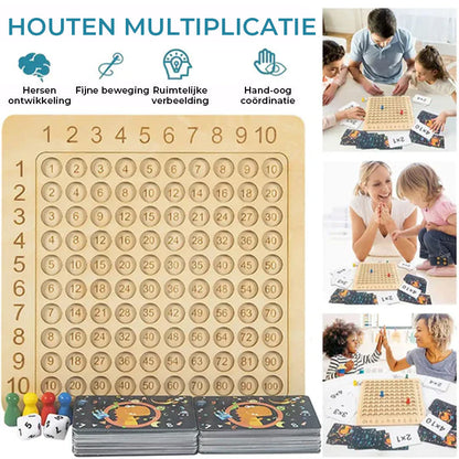 Smartsum | Leren Tellen En Rekenen - Houten Rekenspel