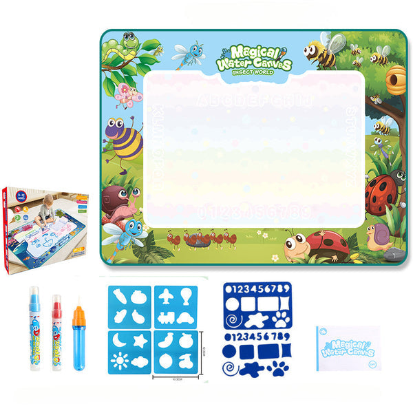 Doodlesplash | Kleur En Wis Eindeloos - Water Schildermat