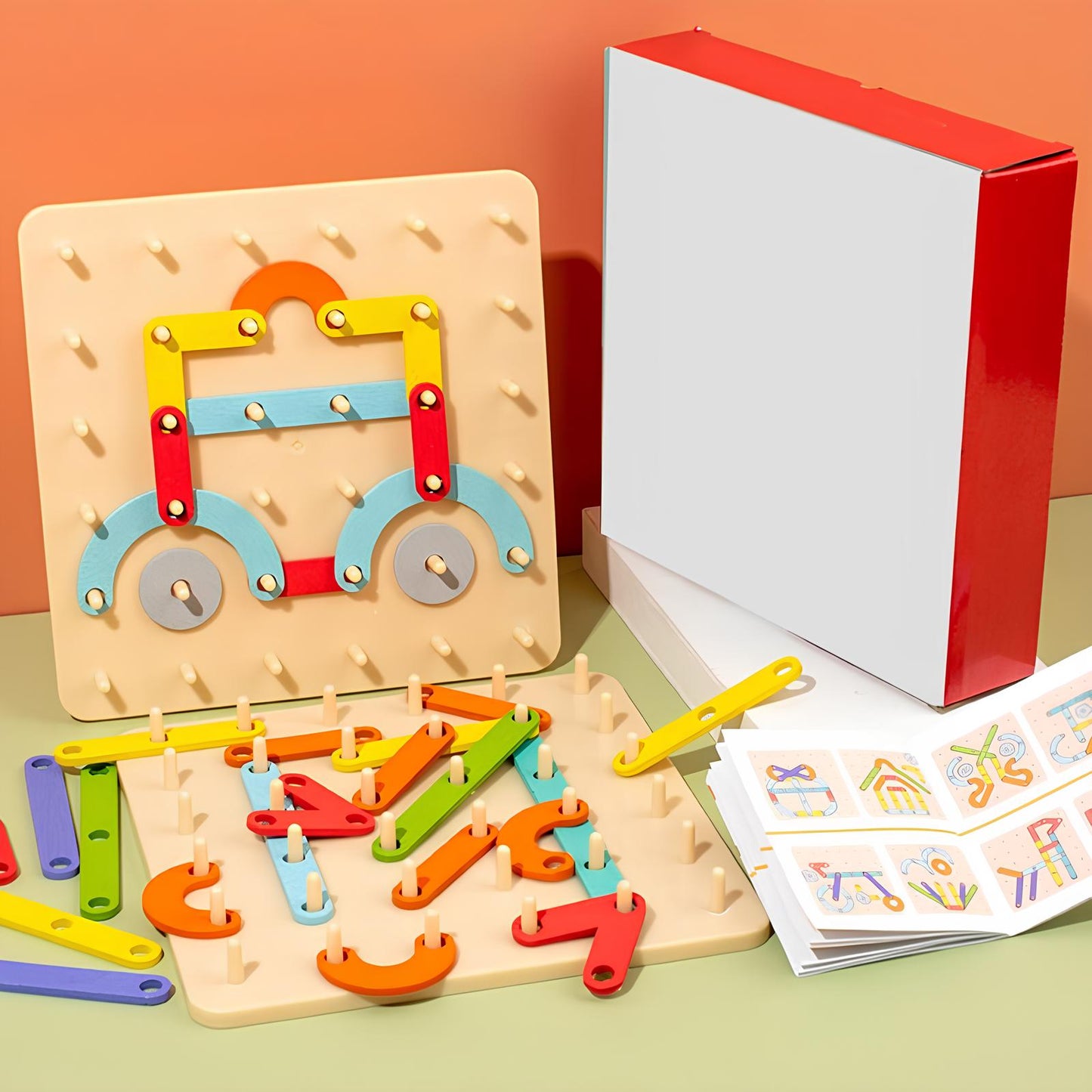 Thinkfit | Stimuleer Logisch En Creatief Denken - Montessori Houten Puzzel