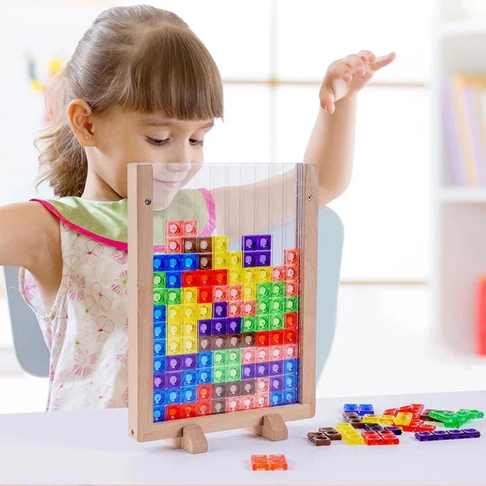 Stack & Solve | Leer Bouwen En Oplossen - Educatief Bouwblokken Set