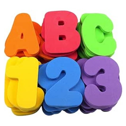 Aquaabc | Letters En Cijfers - Badspeelgoed