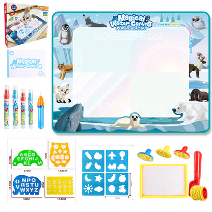 Doodlesplash | Kleur En Wis Eindeloos - Water Schildermat