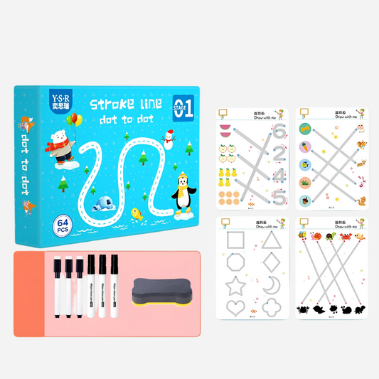Funbook | Creatieve Lijnen En Patronen - Educatief Schrijfboek