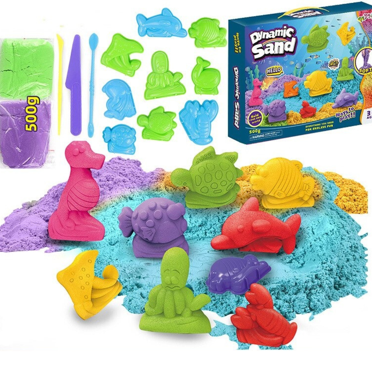 Creativesand | Bouw En Ontdek - Educatief Speelzand