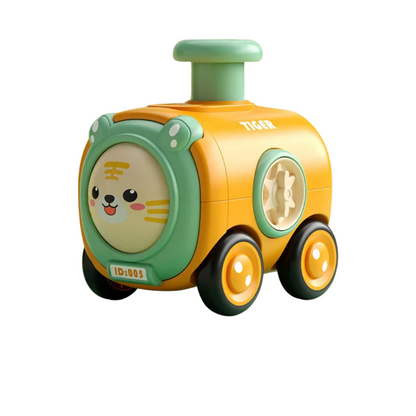 Rollingzoo | Dierentrein Vol Plezier - Speelgoedtrein