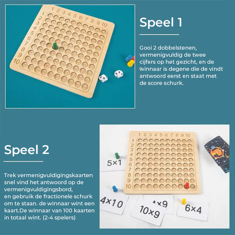 Smartsum | Leren Tellen En Rekenen - Houten Rekenspel