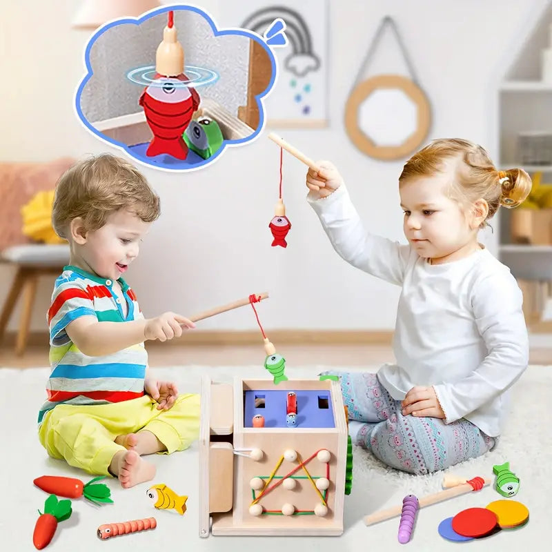 Wonderbox | Motoriek En Probleemoplossing - Educatieve Activiteitenkubus