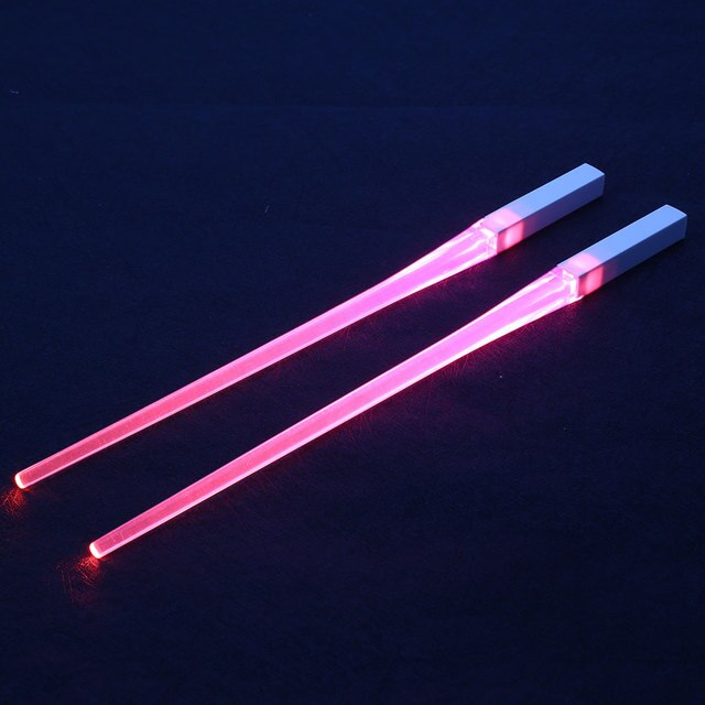 Lightsaber Chopsticks | Licht En Plezier Aan Tafel - Oplaadbare Led Eetstokjes